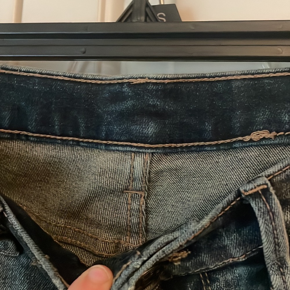 Distressed patchwork jeans - Picture 2 of 4